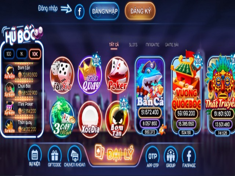 Kho game khủng của Bốp Club