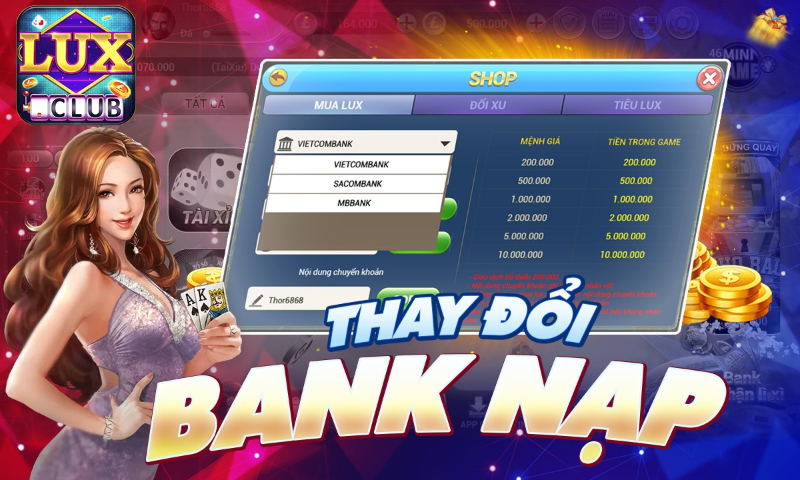 Nạp rút thưởng đơn giản