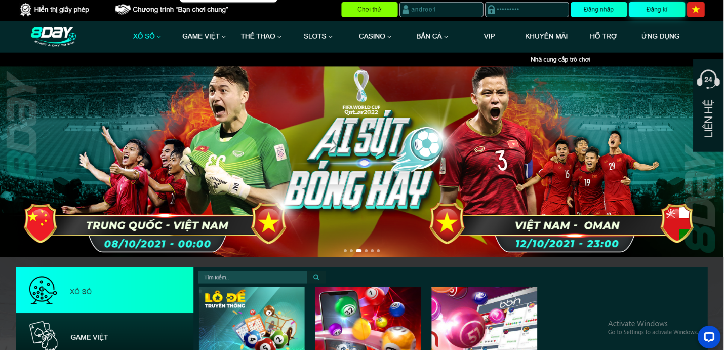 Giới thiệu tổng quan về nhà cái 8Day