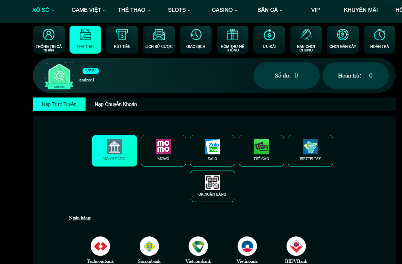 Hướng dẫn rút tiền 8Day