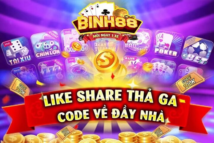 Cách sử dụng mã Gift code Binh88 Club