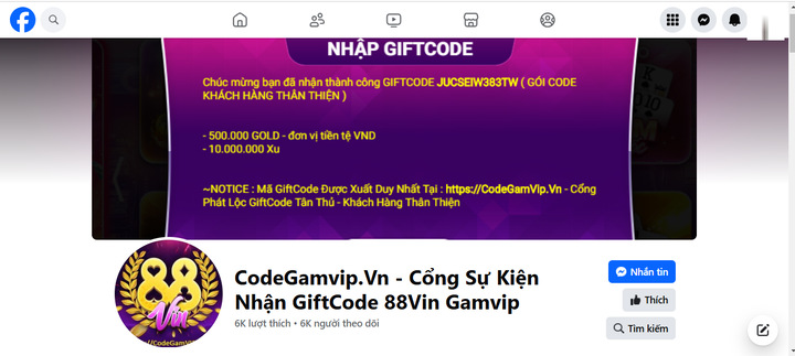 Lấy mã Gift code Vin88 ở đâu?